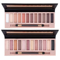 URQT 12-Color Matte & Shimmer Eyeshadow Palette with Brush