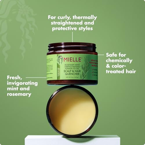 Mielle Organics Rosemary & Mint Hair Pomade - 5 oz Moisturizer