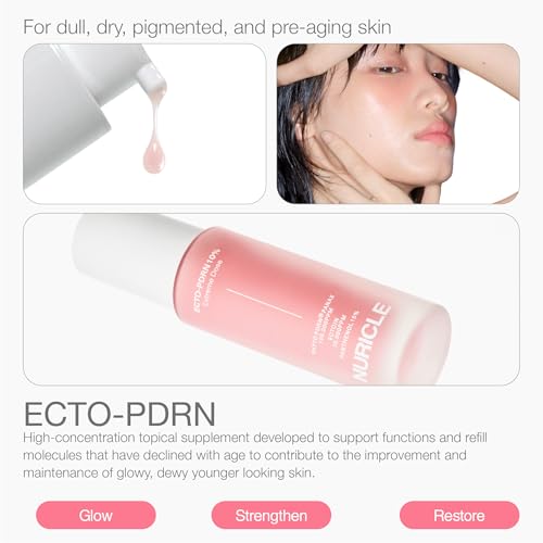 ECTO-PDRN 10% Extreme Dose 30ml (1.014 fl.oz) Korean Anti-Aging Serum with Vegan PDRN, Ectoin & Panthenol