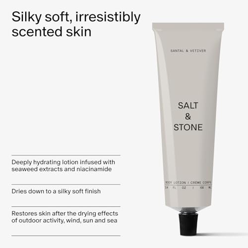 Salt & Stone Body Mist + Body Lotion Bundle | Santal & Vetiver