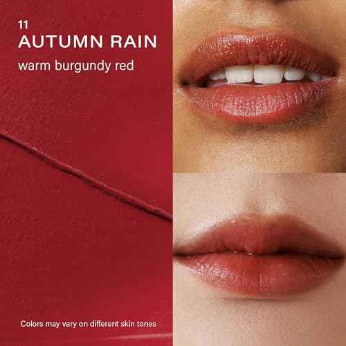 Melixir Vegan Lip Butter (12 Colors), Hydrating Tinted Lip Balm Stick, Bee-Free, Petrolatum-Free, Plant-Based, Moisturizes Dry & Chapped Lips With Shea Butter, Sheer, Natural Finish - #11 Autumn Rain