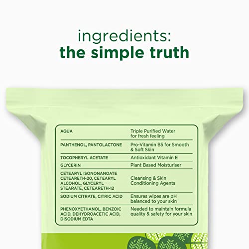 Kind to Skin Cleansing Face Wipes UK's #1 facial skin care brand* for sensitive skin 6x 25 pack