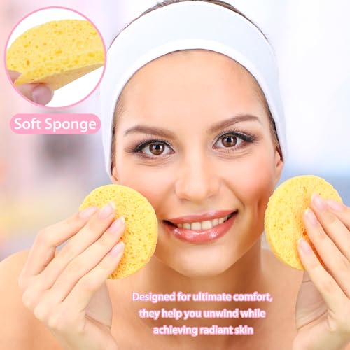 26Pcs Esthetician Supplies for Facials Set - 3 Stainless Steel Gold Mixing Bowls Gold Small Serving Tray 3 Compartment Serving Tray 3 Facial Fan Brushes 6 Face Mask Applicator Brush 12 Face Sponges