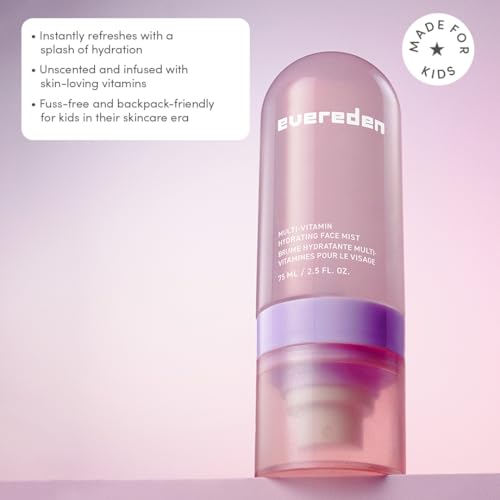 Evereden Kids Multi-Vitamin Hydrating Face Mist | Peach & Mango
