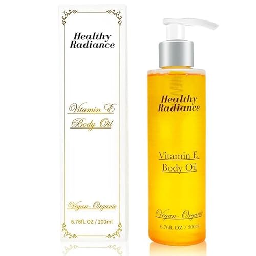 100% Vegan Body Oil for Women- Undaria Algae Extract Moisturizing Glow for Dry Skin, Radiant Tone & Soft Smooth Skin ? Organic, Vegan Lightweight Fast Absorbing Body Oil-6.76 oz