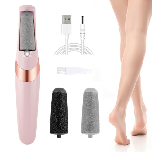 Rechargeable Electric Callus Remover for Smooth Feet - 2 Gears & 2 Rollers