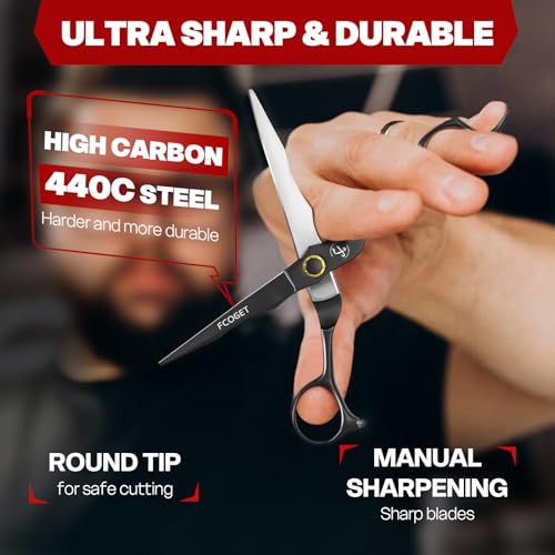 Professional Hair Thinning Shears 6.8 Inch 440C Stainless Steel