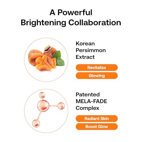 Mela-fade Infused Gotgam Toning Serum, Korean Natural Facial Serum With Vitamin C, Hydrating and Soothing for Dark Spots, Sensitive Skin, Highly-Concentrated Korean Skin Care, 1.52 Fl Oz