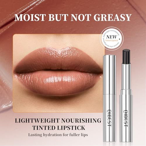 ZAMANIYA 2PCS Honey Lip Balm Set - Moisturizing Tinted Lipstick