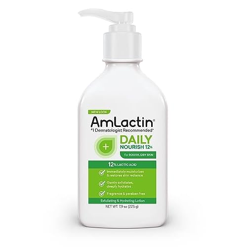 AmLactin Daily Moisturizing Lotion 7.9 oz and Vanicream Gentle Facial Cleanser 8 fl oz Skin Care Bundle