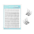 Lash Clusters Venus Wispy DIY Lash Extension 8-18mm Natural Eyelash Clusters Individual Eye Lashes Natural Look Cluster Eyelash Extensions Thin Clear Band by WiWiLINK