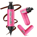 Winged Eyeliner Stamp Pen - Dual-Ended Waterproof Liquid Eyeliner