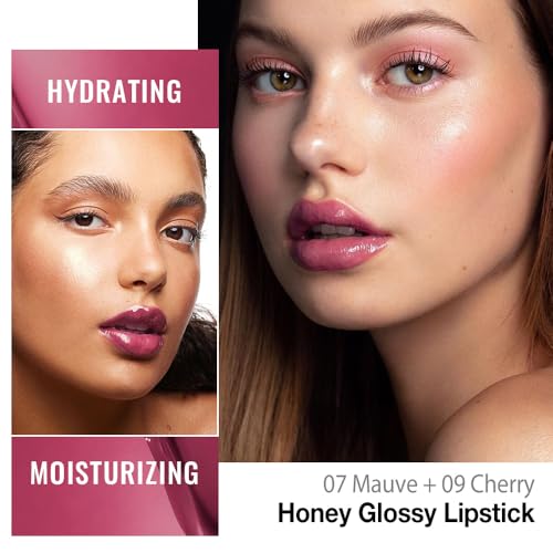 Kaely Honey Lipstick Tinted Lip Balm 2Pc Set - Hydrating & Vegan