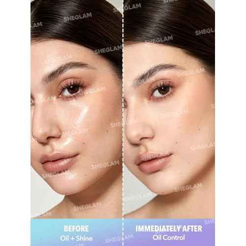 SHEGLAM Lock'd In Setting Spray Mattifying Effect Quick-Drying Long Lasting Makeup Locking Spray Oil-Control Non-Greasy Makeup Setting-Purple