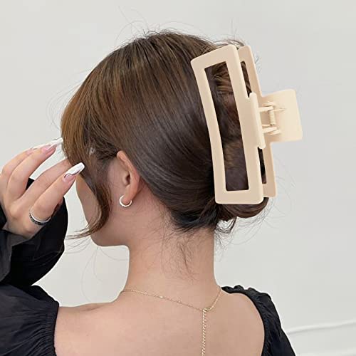 5 Inch Jumbo Claw Clips for Thick Hair, 4 Pack XL
