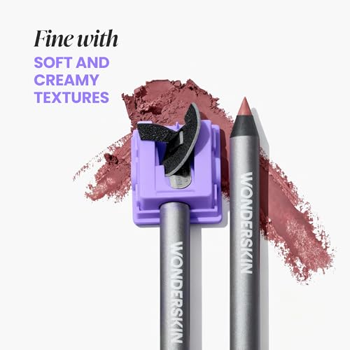 Wonderskin Precision Cosmetic Pencil Sharpener for Eyeliner & Lip Liner