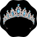 Queen Crown Tiara with Crystals for Women - Bridal & Party Headband