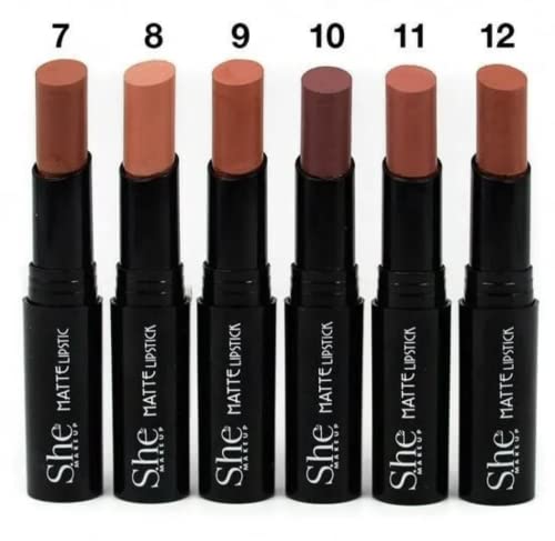 Matte Lipstick Nude Tan - Smooth Creamy Formula