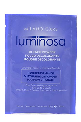 Luminosa Blue Bleach Powder - Dust Free, Up to 9 Levels Lift