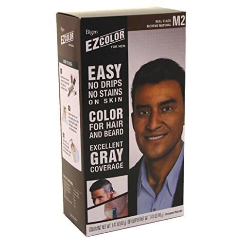 Bigen Ez Color For Men M2 Real Black Kit (Pack of 3)