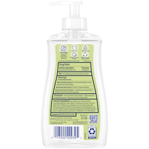 Dial Antibacterial Liquid Hand Soap White Tea 11oz 4-Pack