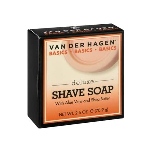 Van der Hagen Deluxe Shave Soap - 2.5 oz - 3 pk