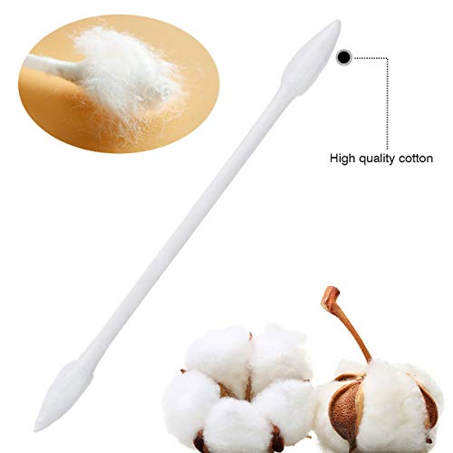800 Count Double Pointed Cotton Swabs - 3" Precision Tips