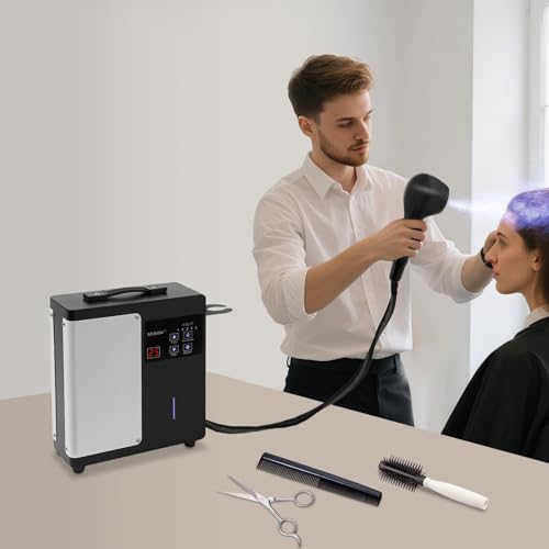 Nano Hair Steamer with Micro Mist Spray & Digital Display