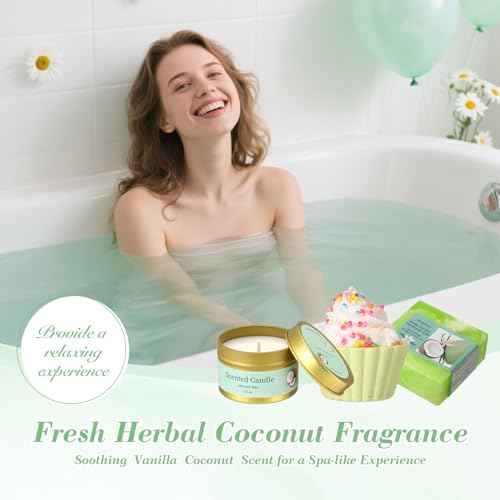 Birthday Gifts for Women, Daisy Happy Birthday Gift Basket for Women Self Care Gift Happy Birthday Gift Baskets for Her ,Girlfriend,Wife,Mom,Grandma,Christmas Gifts Box Set with Coffee Mug