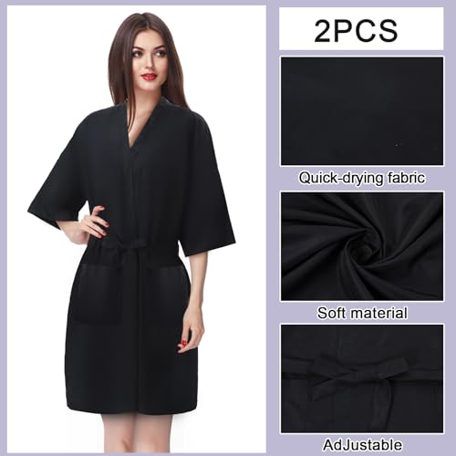 Salon Robes Waterproof Hairdressing Gown 2-Pack