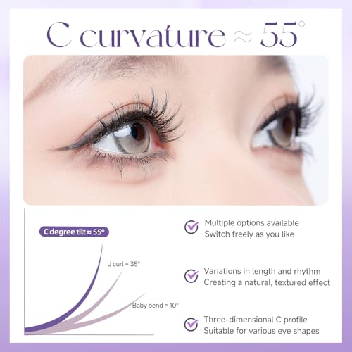 Lash Clusters Individual Eyelashes 7-10MM C Curl 120pcs