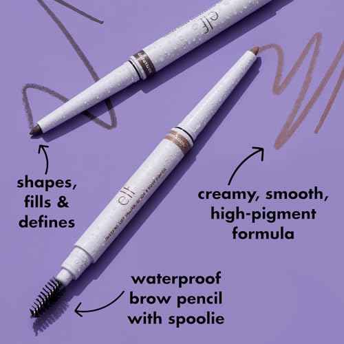 e.l.f. Instant Lift Waterproof Brow Pencil, Long-Lasting Eyebrow Pencil For Grooming & Shaping Brows, Vegan & Cruelty-free, Auburn