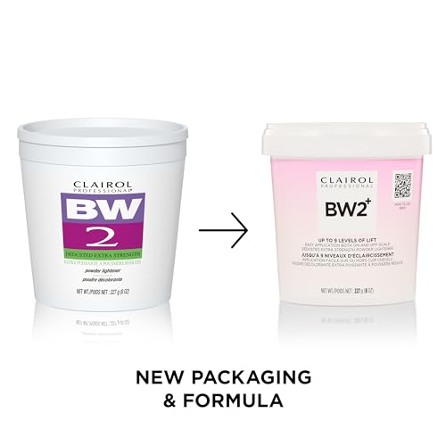 Clairol Professional BW2+ Extra Strength Powder Lightener 8oz - Fast Hair Lightening