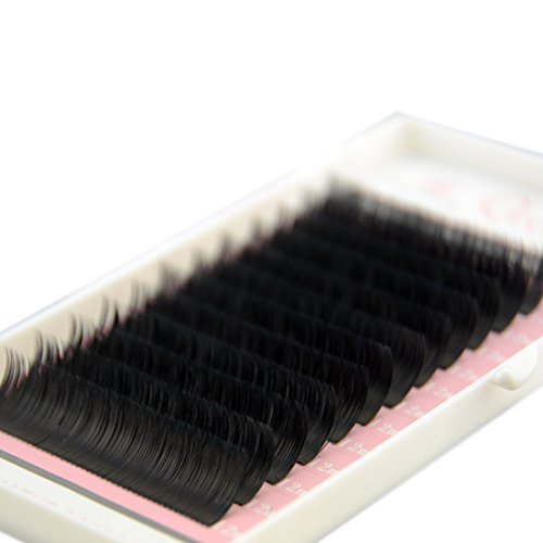 Ellipse 0.20mm D Curl 8mm Flat Eyelash Extensions