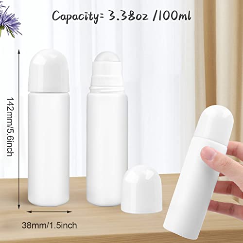 Cositina 8 Pack 100ml Refillable Roller Bottles – Leak-Proof