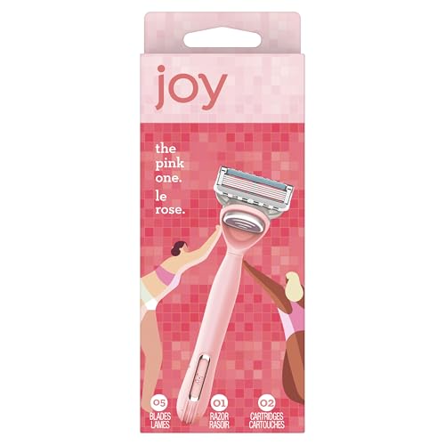 JOY The Pink One, 1 Razor and 2 Cartridges
