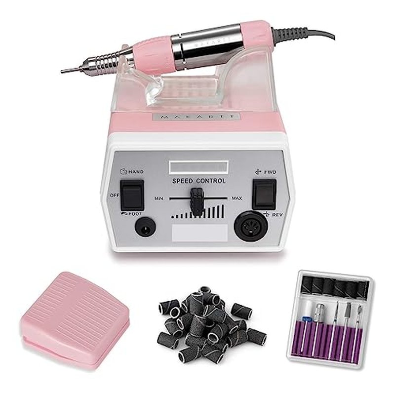 30000RPM Electric Nail Drill for Acrylics & Gel Polish