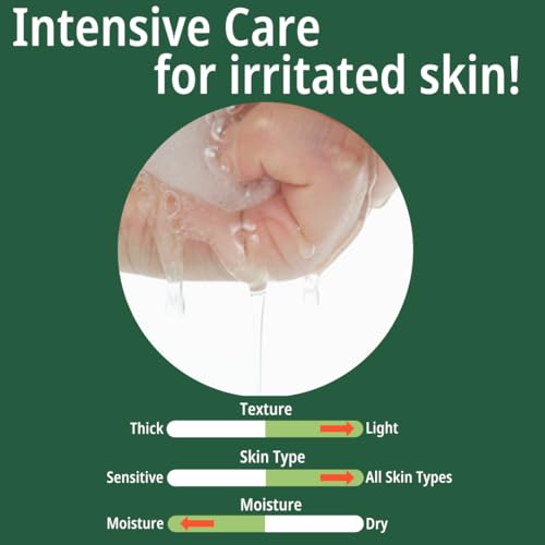 daymellow Sheet Mask 5PACK, Houttuynia Cordata Real Ampoule Masks, Face Sheet Mask, Heartleaf, Panthenol, Tea Tree, Hydrating, Acne, Soothes, Redness, Deep Moisturizing, Korean Skincare