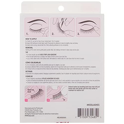 Kiss So Wispy Pixie Lashes 5 Pairs