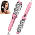 2-in-1 Hair Straightener Brush for Short Hair & Pixie Cuts