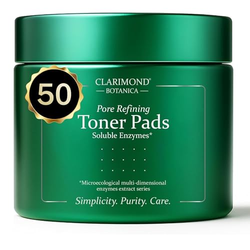 Korean Toner Pads for Face with Niacinamide & Glycolic Acid - 50 Pads