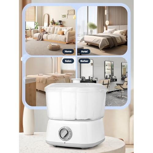 3L Hot Towel Warmer Esthetician: Fit for 12 Mini Hand Face Towels - Warmer Heating Machine Steamer for Facial Spa Hair Beauty Salon Home