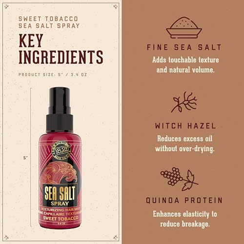 18.21 Man Made Sea Salt Spray for Men | Texturizing
