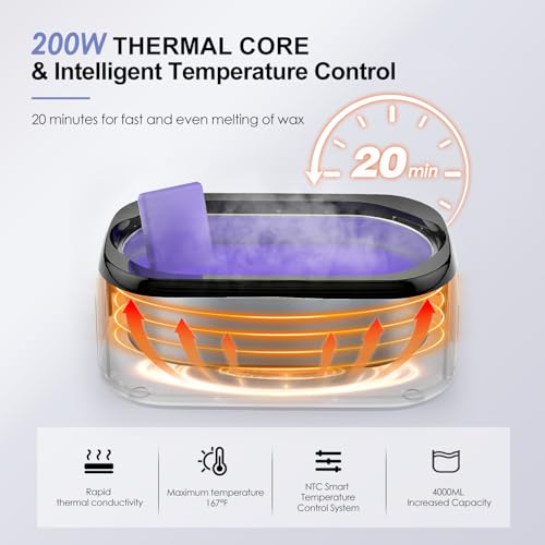 Achzzy 4000ml Paraffin Wax Machine - Hand & Foot Warmer