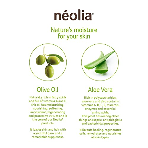Neolia Olive Oil Soap Bar (8 Pack): Gentle Green Bar Cleanser Made with Organic Italian Extra Virgin Olive Oil & Aloe. Ideal Natural Soap for Dry Skin. Gentle Natural Cleanser for Sensitive Skin.