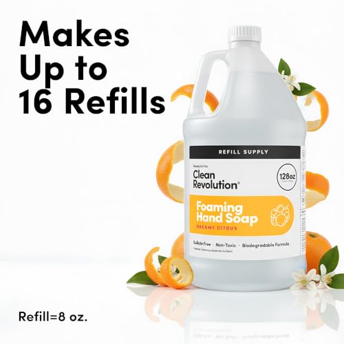 Clean Revolution Foaming Hand Soap Refill 128oz