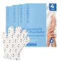 PLANTIFIQUE Korean Hand Mask Moisturizing Gloves for Dry Hands - 4 Pairs