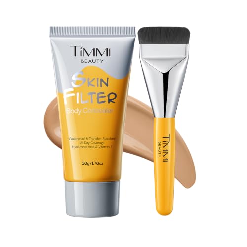 Waterproof Body Concealer with Hyaluronic Acid - Flawless Skin Filter for Legs & Body