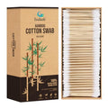 Isshah Bamboo Cotton Swabs 500 Count - Eco Friendly