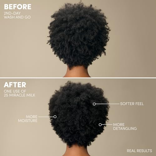 Mizani 25 Benefit Miracle Milk Leave-In Conditioner for Curly Hair